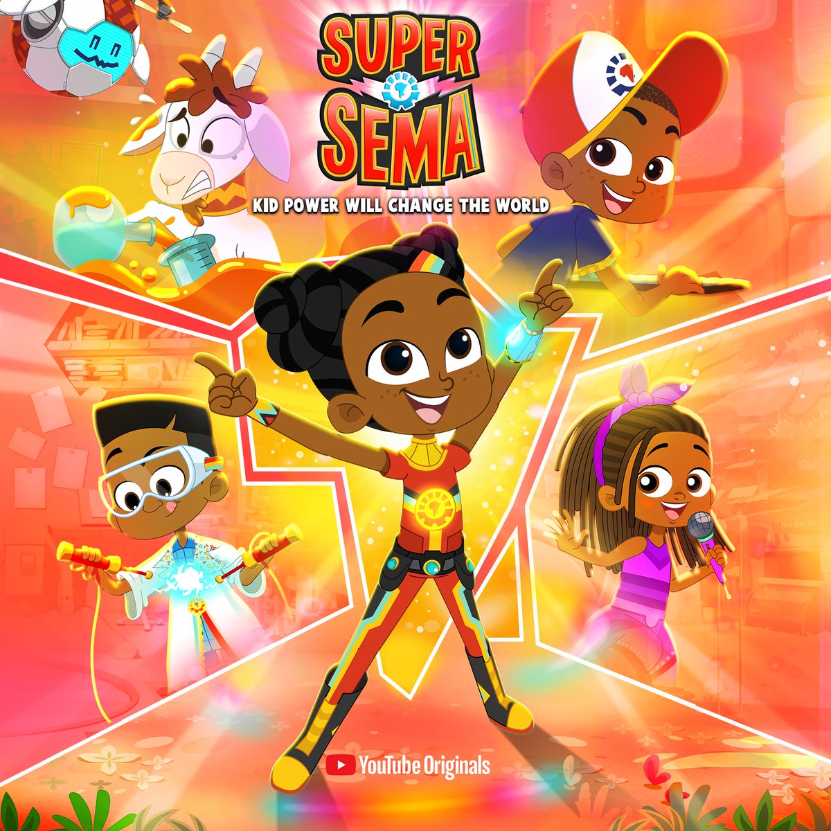 Super Sema season two is officially here! I'm so proud that I get to work with <a href="/teamkukua/">Kukua</a> @supersemakukua on this super fun, adorable and important show. Check out the first episode now and stay tuned for new eps and videos every week throughout the year:  youtube.com/watch?v=MoRBmH…