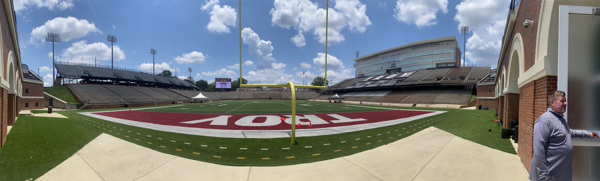 Thanks to Coach <a href="/ShielWood/">Shiel Wood</a> and the staff at <a href="/TroyTrojansFB/">Troy Trojans Football 8x⚔️</a> for a great visit.