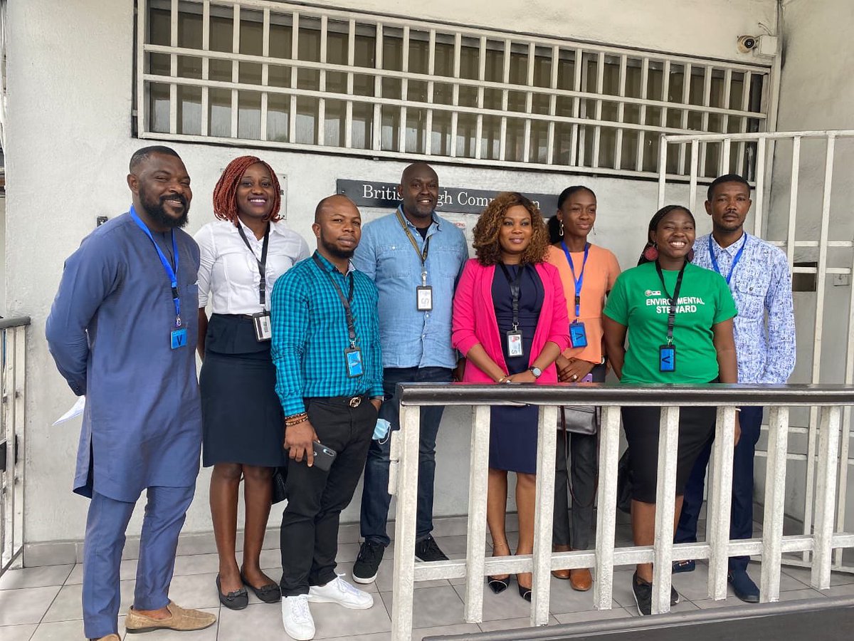 SustyVibes's tweet image. Today our Port Harcourt based SustyVibers #PHVibers visited the @UKinNigeria office in Port Harcourt as part of our project planning for phase 2 of our #Communitrees project. 

Watch this space for updates 🚀

#communitrees #phcity #treestagram #treesforthefuture #phc #youth