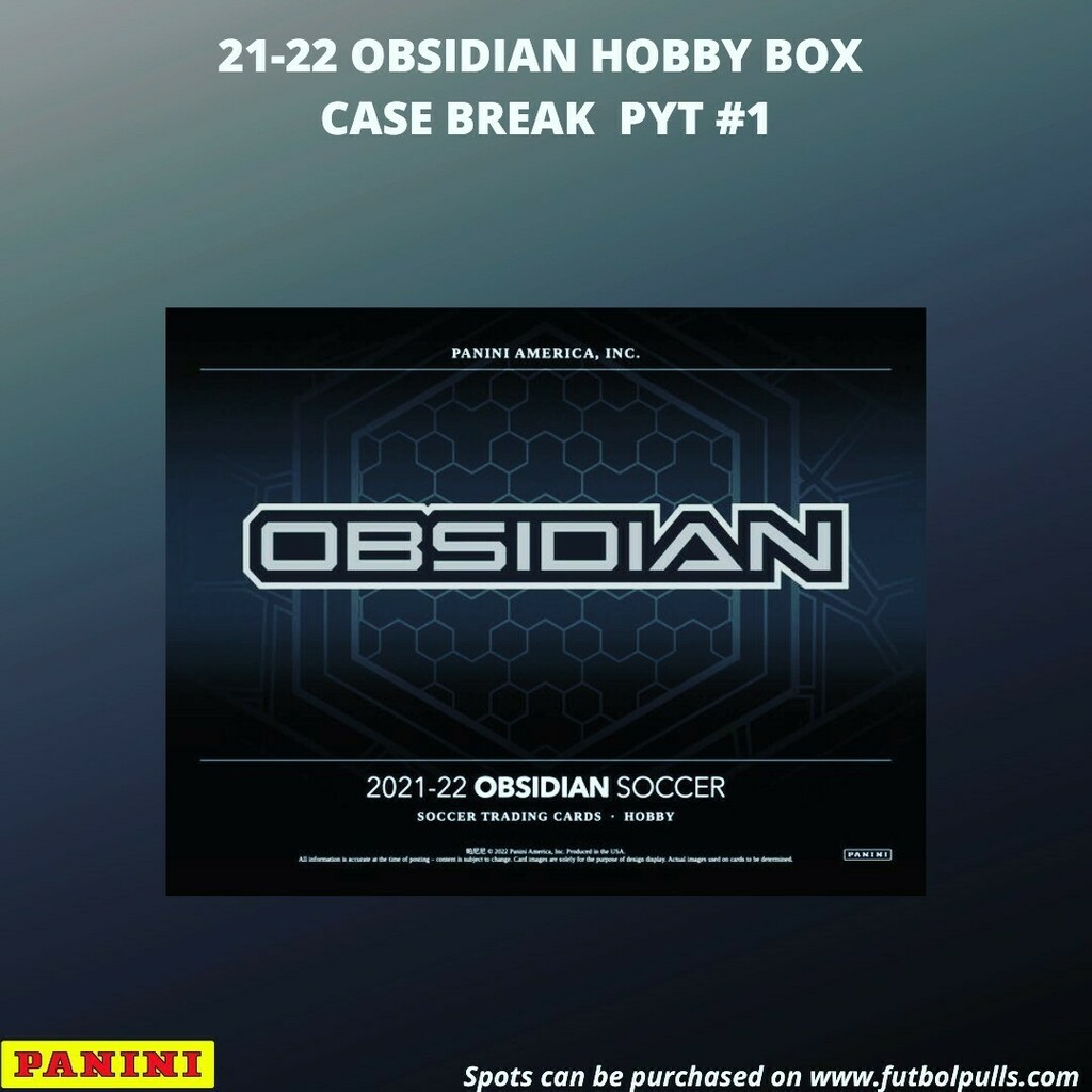 FutbolPulls's tweet photo. 21-22 Obsidian Soccer PYT Case Break is now live on the website!.âœïž
@paniniamerica
âą
#futbolpulls #fĂștbolpulls #letsripsomefutbol #whodoyoucollect #hobby #worldwide #thehobby #sportscards #soccerbreaks #cardsofinstagram #groupbreaks #soccercards #spo⊠https://t.co/C7tvmslT2E https://t.co/c9kpeazFNY