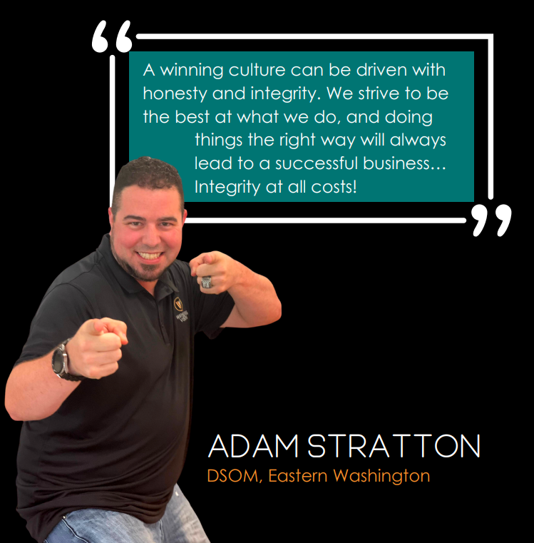 WirelessVision's tweet photo. Honesty + Integrity! 👏🏽 Shout out to our DSOM, Adam Stratton for bringing the WV culture to life in his market and to his team every single day. 🙌🏽 #WVCulture #GrowthAndGreatness #WVisThePlaceToBe https://t.co/HilgEJauRA