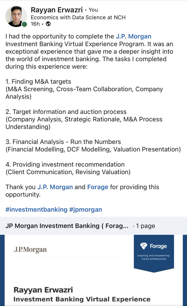 _blunt666's tweet photo. 1 step closer to Investment Banking Analyst 📈📈, next -> FMC Level I certificate https://t.co/ymwwLpsNx8