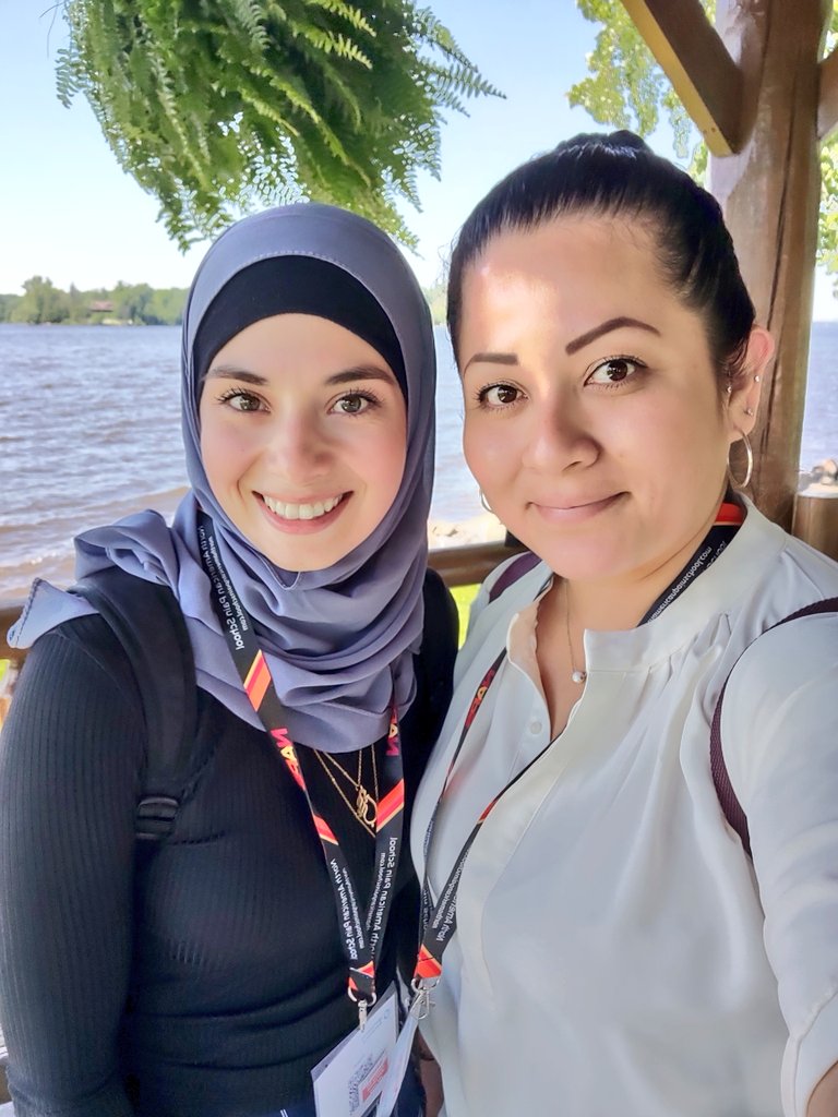 #NAPainSchool roomies! <a href="/zeynabalshelh/">Zeynab Alshelh</a> <a href="/NAPainSchool/">North American Pain School</a>