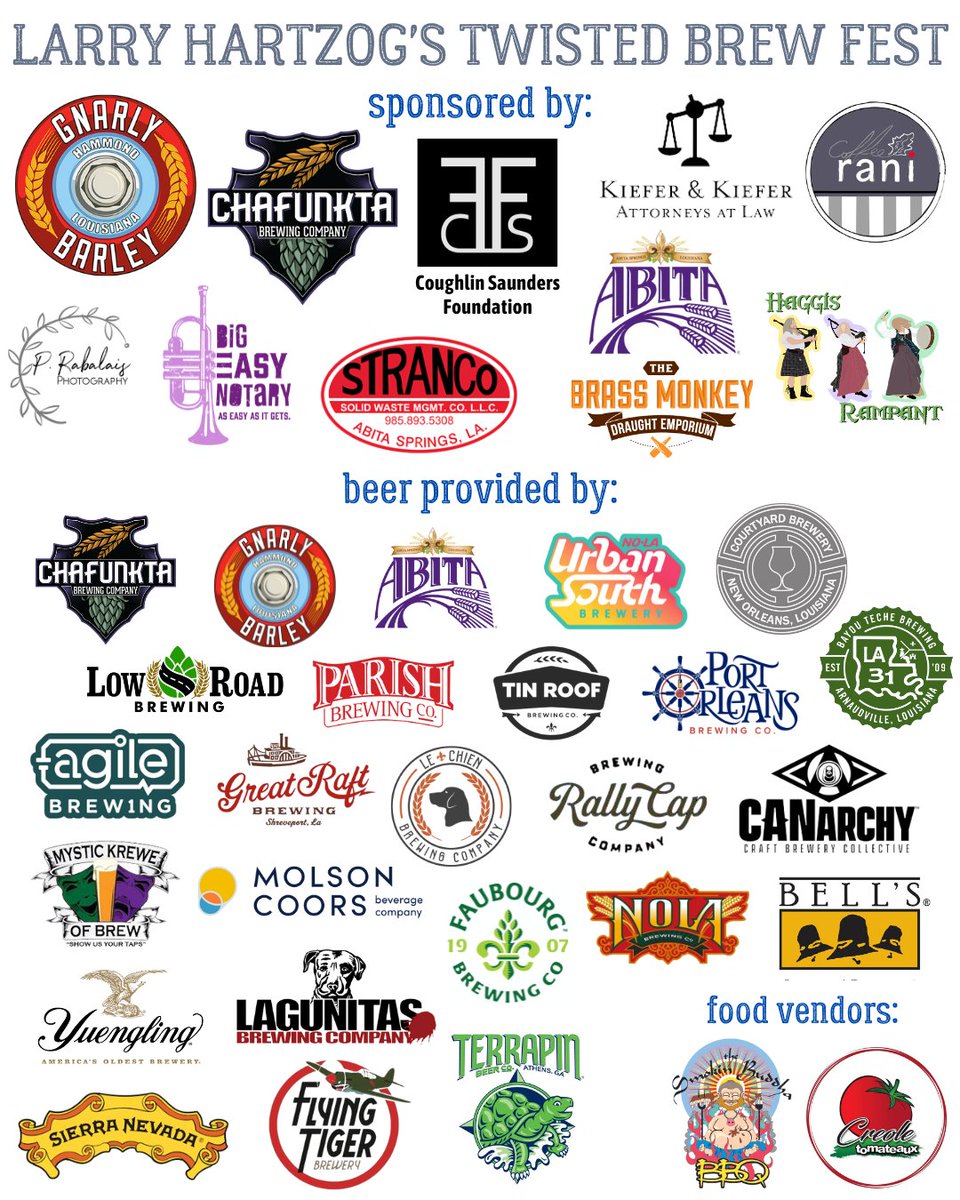 Larry Hartzog's Twisted Beer Fest tweet media