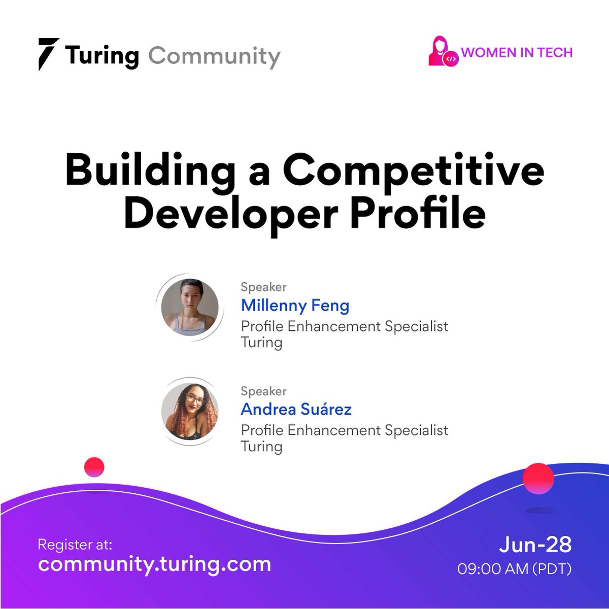 turingcomdev's tweet photo. Are you looking to fast-track your developer career?
Check out these events by #TuringCommunity and boost your engineering career π
RSVP now!
https://t.co/RUa4DXhi7b
#TuringCommunity #TuringRemote https://t.co/82Pu4SMs5F
