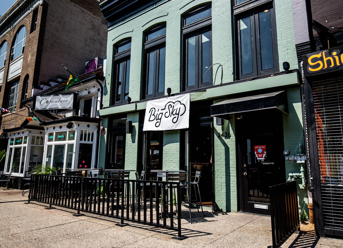 Big Sky will reopen with Happy Hour &amp; limited menu items Tuesday June 21st at 5pm. Special thanks to the staff who helped turn things around. And to everyone for their support and well wishes.