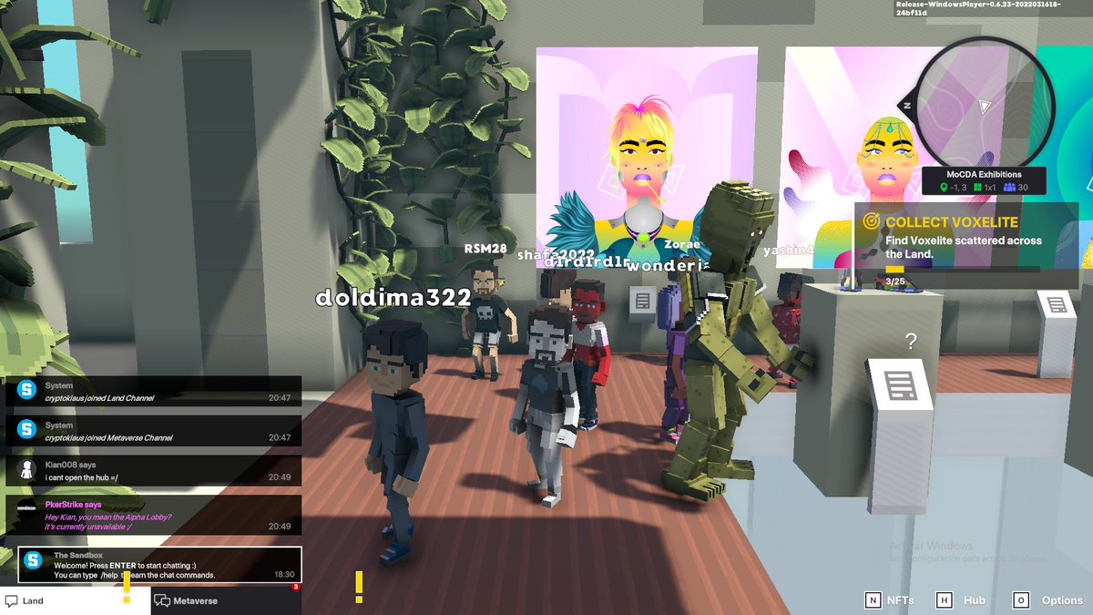 cryptoklaud's tweet photo. @TheSandboxGame @worldofwomennft I just participated in the #TheSandbox weekly contest for a chance to win 200 mSAND! I found the art piece, check out my screenshot below!
👇 https://t.co/1dIOddKiaI