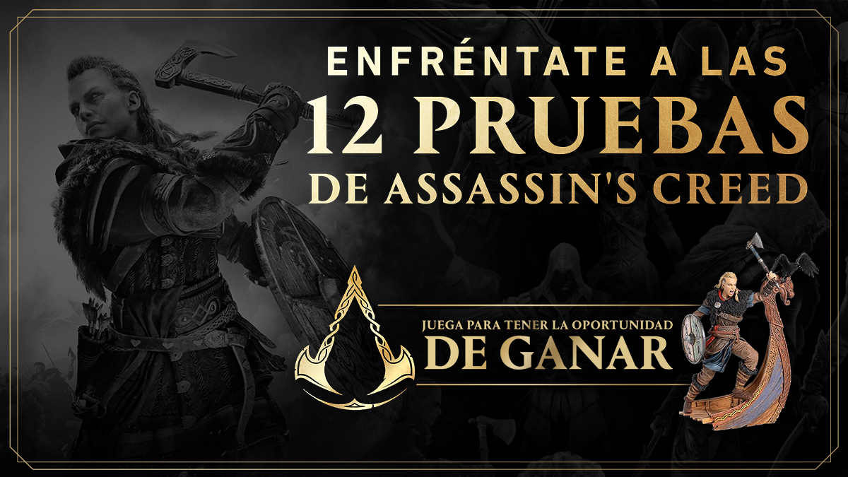 🧠Durante 12 semanas, podrás participar en varias pruebas y demostrar tus conocimientos de la saga. ¡Hay premios en juego!

Cuanto más altas sean tus puntuaciones, más posibilidades tendrás de ganar. Primera semana, Assassin's Creed Valhalla.

👉Participa: ubi.li/M21PU