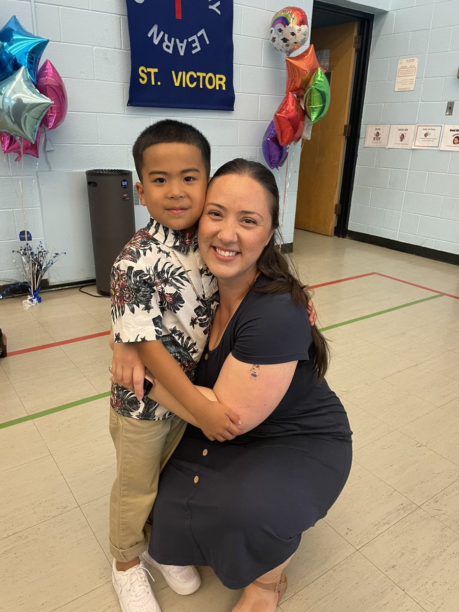 MRShirata's tweet photo. Congrats to my youngest Nico H for graduating Kindergarten! Thank you to this amazing set of educators who helped my son SHINE so bright and achieve so much❤️@Stvictortcdsb  so proud of you baby boy 💙🥹 @Ms_NSarra @ponte_ms @tanya_mamone https://t.co/jeHZEmhBLA