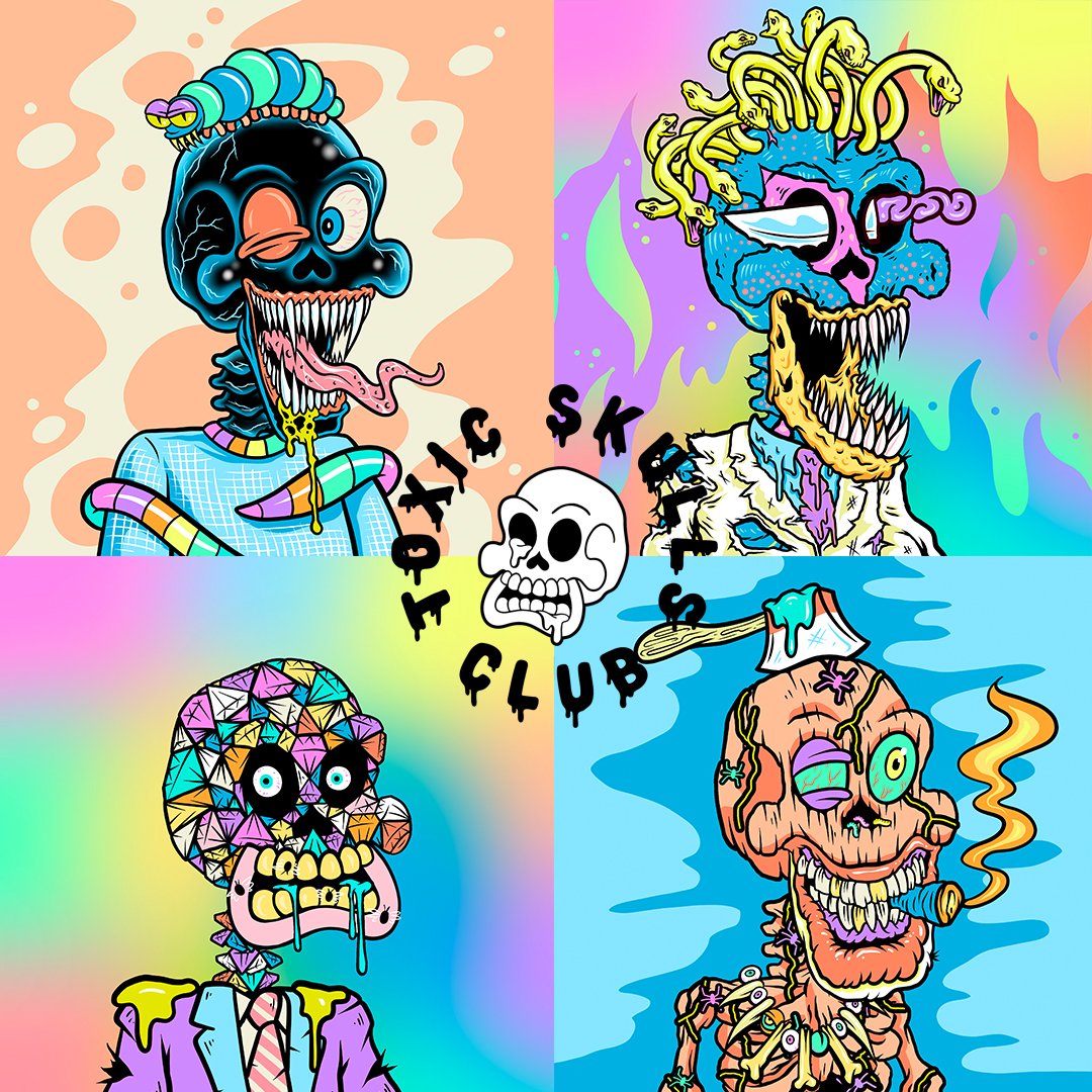 ToxicSkullsClub's tweet photo. Join Discord and come be a part of our TSC community! 💀 

https://t.co/jsjLDAHCcf

#ToxicSkullsClub #ToxicSkulls #NFTs #NFT #NFTCommunity https://t.co/Sr6dWjpzZp