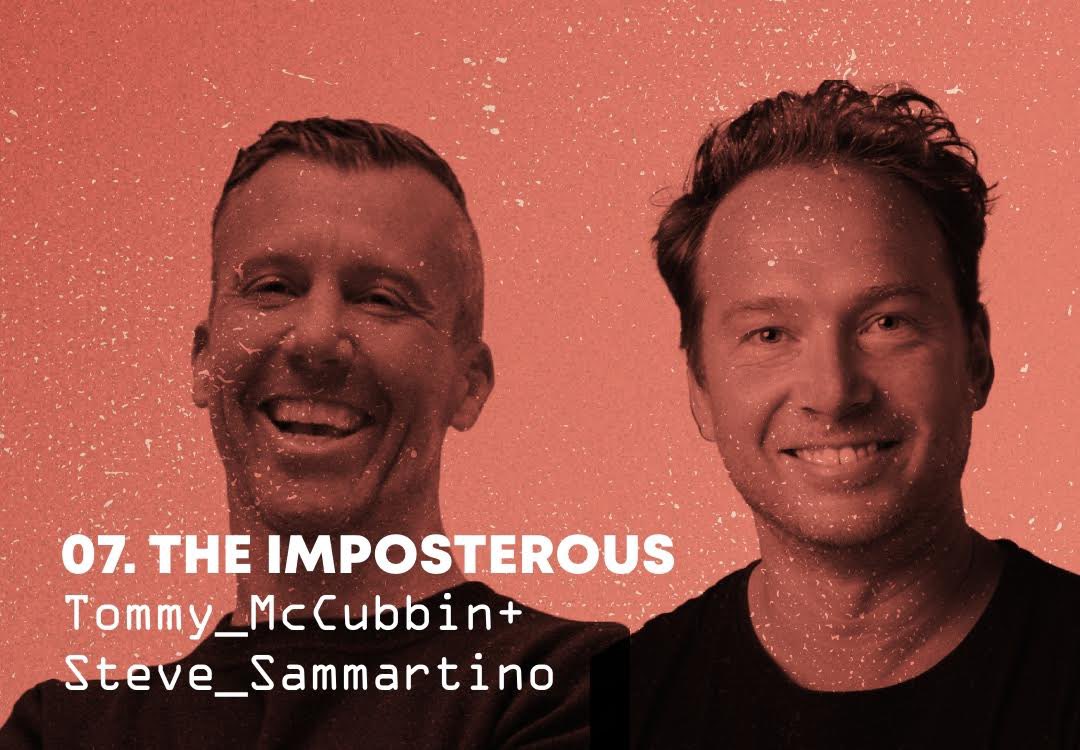 Loved, loved talking all things imposterous with <a href="/sammartino/">Steve Sammartino</a> <a href="/tmccubbin/">tommy mccubbin</a> Episode 7 now playing at theimposterous.com/tommy-mccubbin…