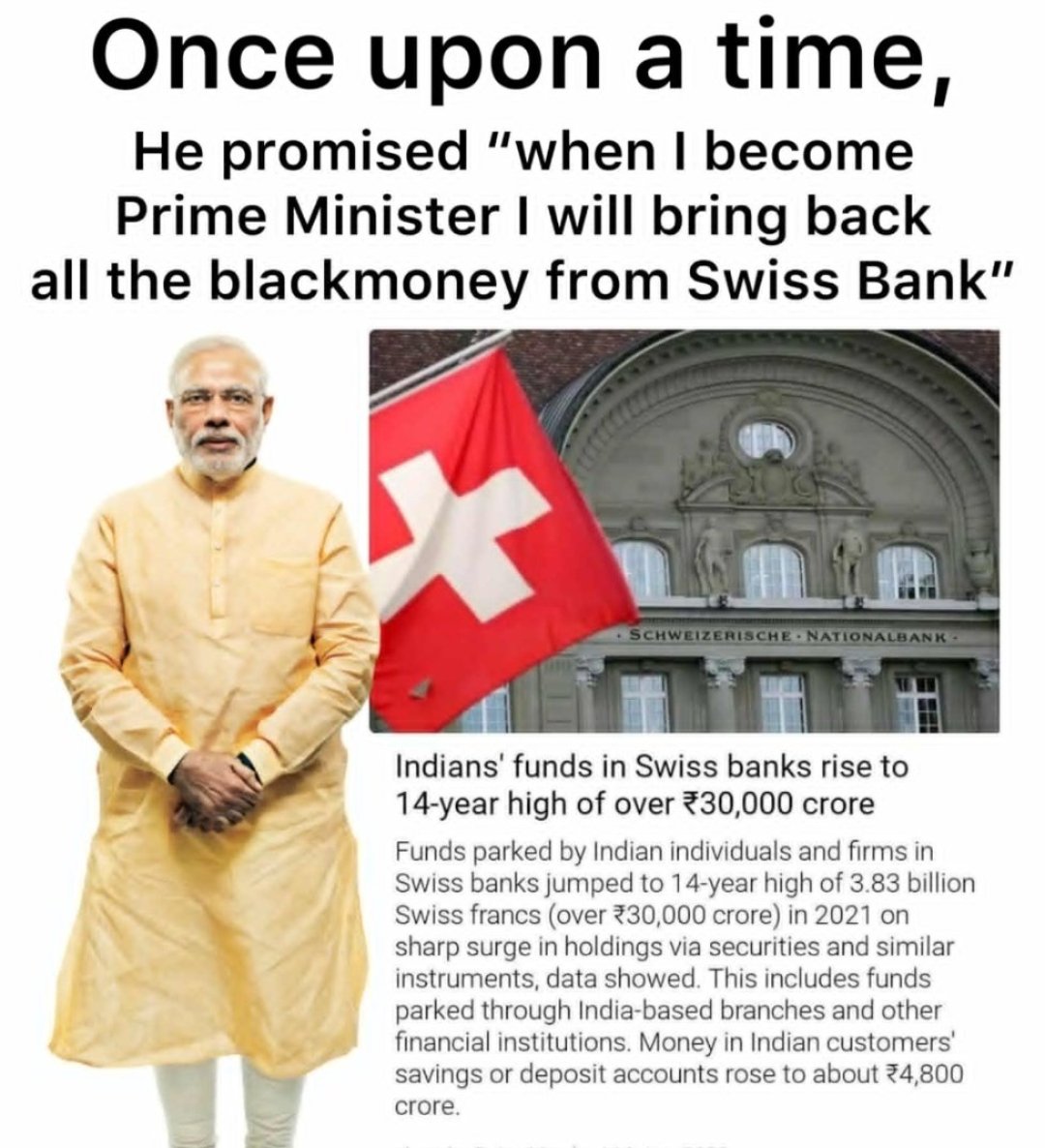 gowthamkrishn11's tweet photo. #Modi ji when will you bring our money back https://t.co/pdkQbUKIuv