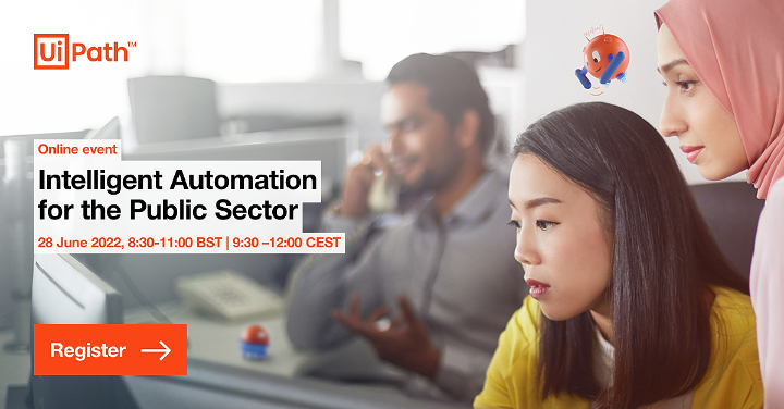 Join us for this online Public Sector event and learn from your industry peers how intelligent #automation can support the public sector by managing IT legacy systems, improving citizen and employee experience, and digitizing shared services.

spr.ly/6011z5YdP