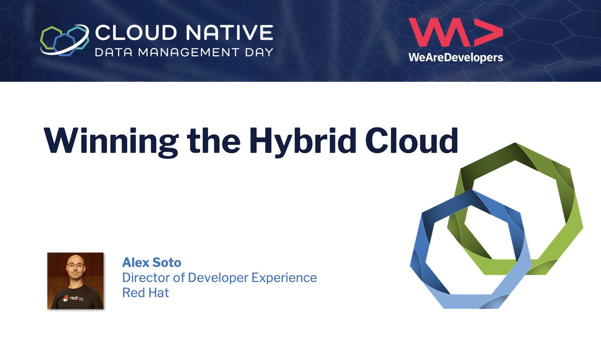 Cloud Native Data Management Day (CNDM Day) tweet media