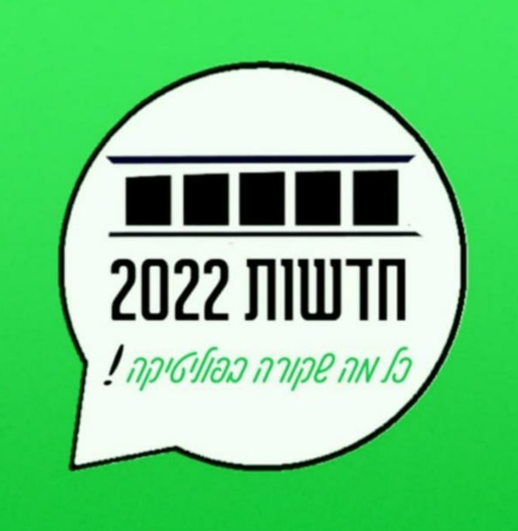 ישראל הולכת לבחירות
זה הזמן להיות מעודכן בכל מה שקורה בפוליטיקה⚡

הצטרפו לאלפי החברים ב"חדשות 2022" בוואטסאפ וקבלו את כל העדכונים הפוליטיים ישירות לנייד שלכם 📱

כל הסיפורים החמים של הפוליטיקה הישראלית בקבוצה אחת❗

קליק אחד ואתם בפנים👇:
chat.whatsapp.com/BQ312HcQogy1iJ…