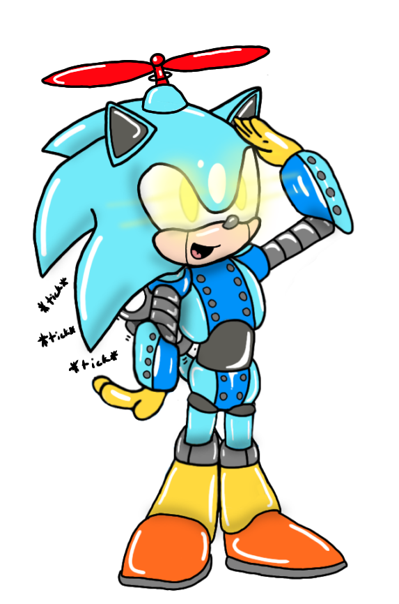 I made Omo-doll Tails a while back, so I decided to make Omo-doll Sonic! Based off the alternate ending of <a href="/TangledPenman/">TangledPenman</a>'s story and once again, special thanks to <a href="/ChaosCroc/">Chaos Croc 🔞 (Commissions: OPEN)</a> for the designs! #SonicTheHedeghog #omodoll #omochao #Hypnosis #robotization #omodollsonic