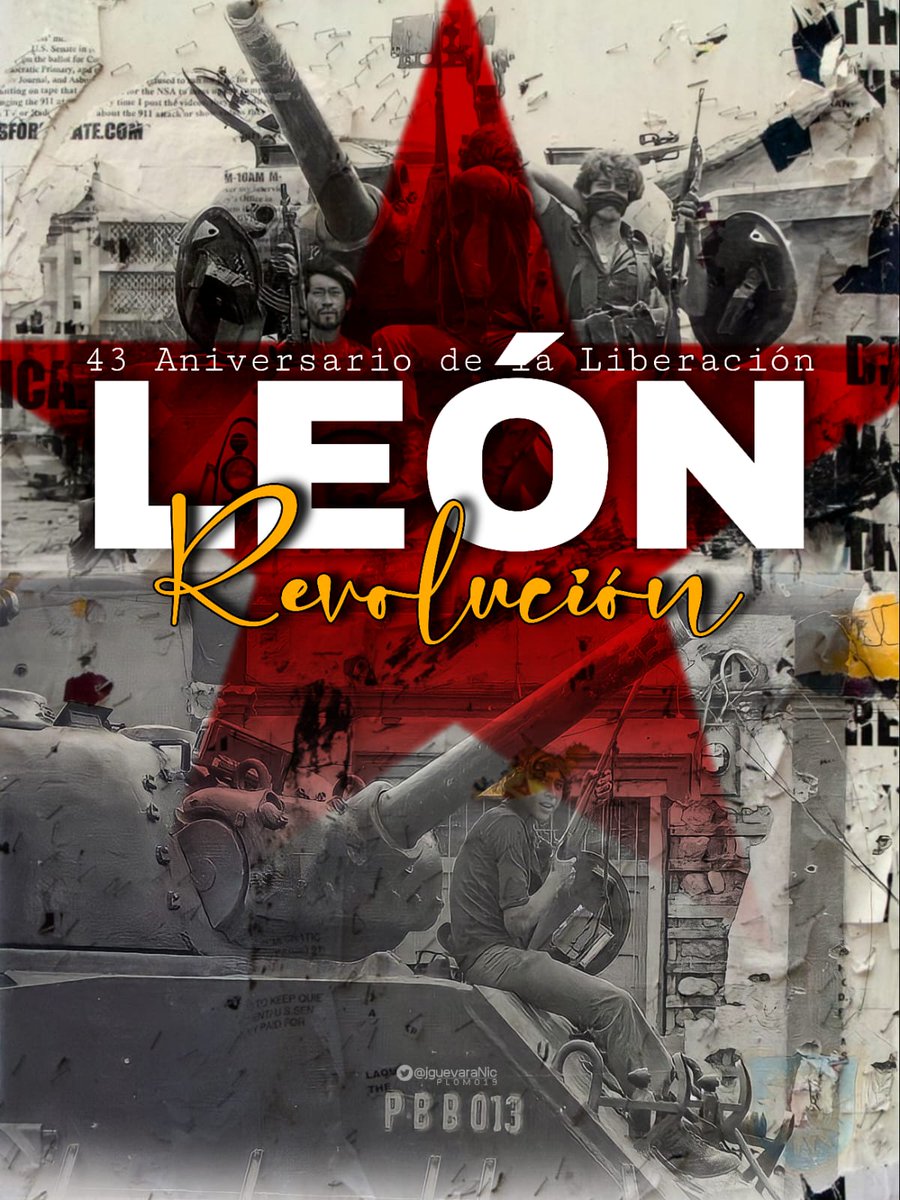Fue el paso para la ofensiva final en 1979
#LeonRevolucion
#PLOMO19 
<a href="/jguevaraNic/">AИTOИIO ⅁UƎVAЯA❤🖤✌🏽🇳🇮</a>