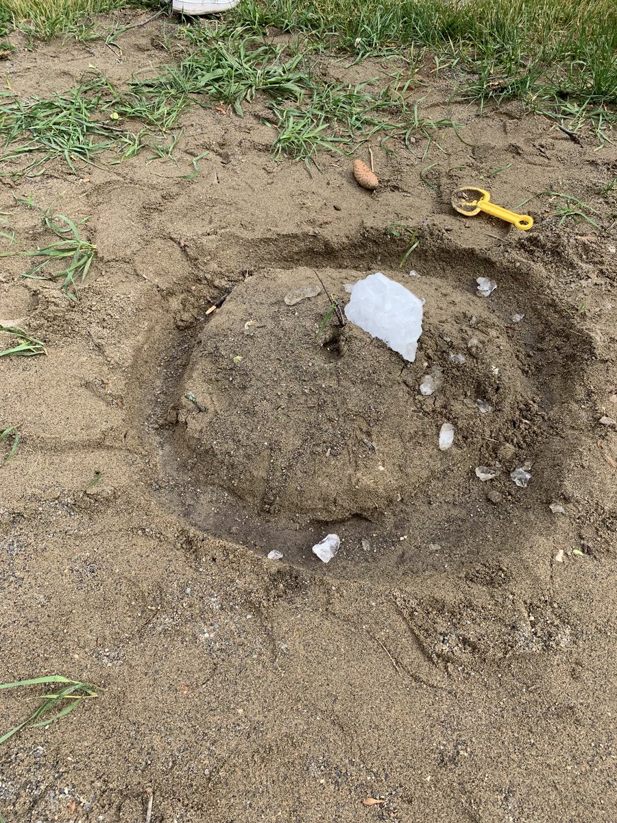 Water, wind, and ice erosion. Which one will erode your castle the quickest?