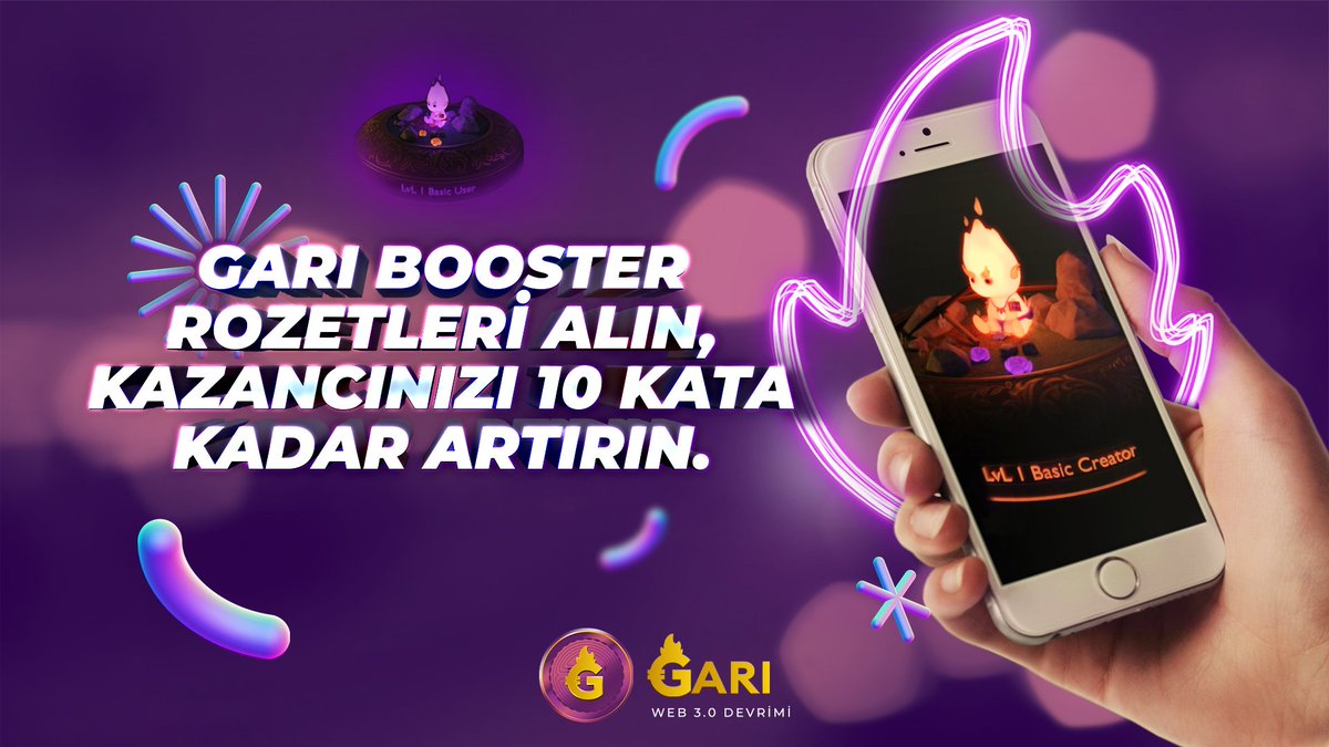 GARI GÜÇLENDİRİCİ ROZETLERİ ALIN, KAZANCINIZI 10 KATA KADAR ARTIRIN.

$Gari #Garimining #Crypto #Web3 #Sol #Create2Earn #Watch2Earn
