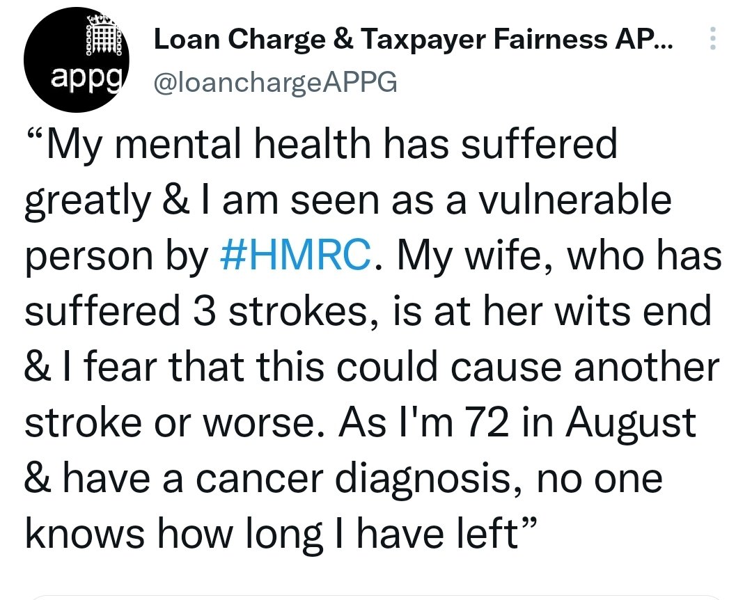 Loan Charge Impact tweet media