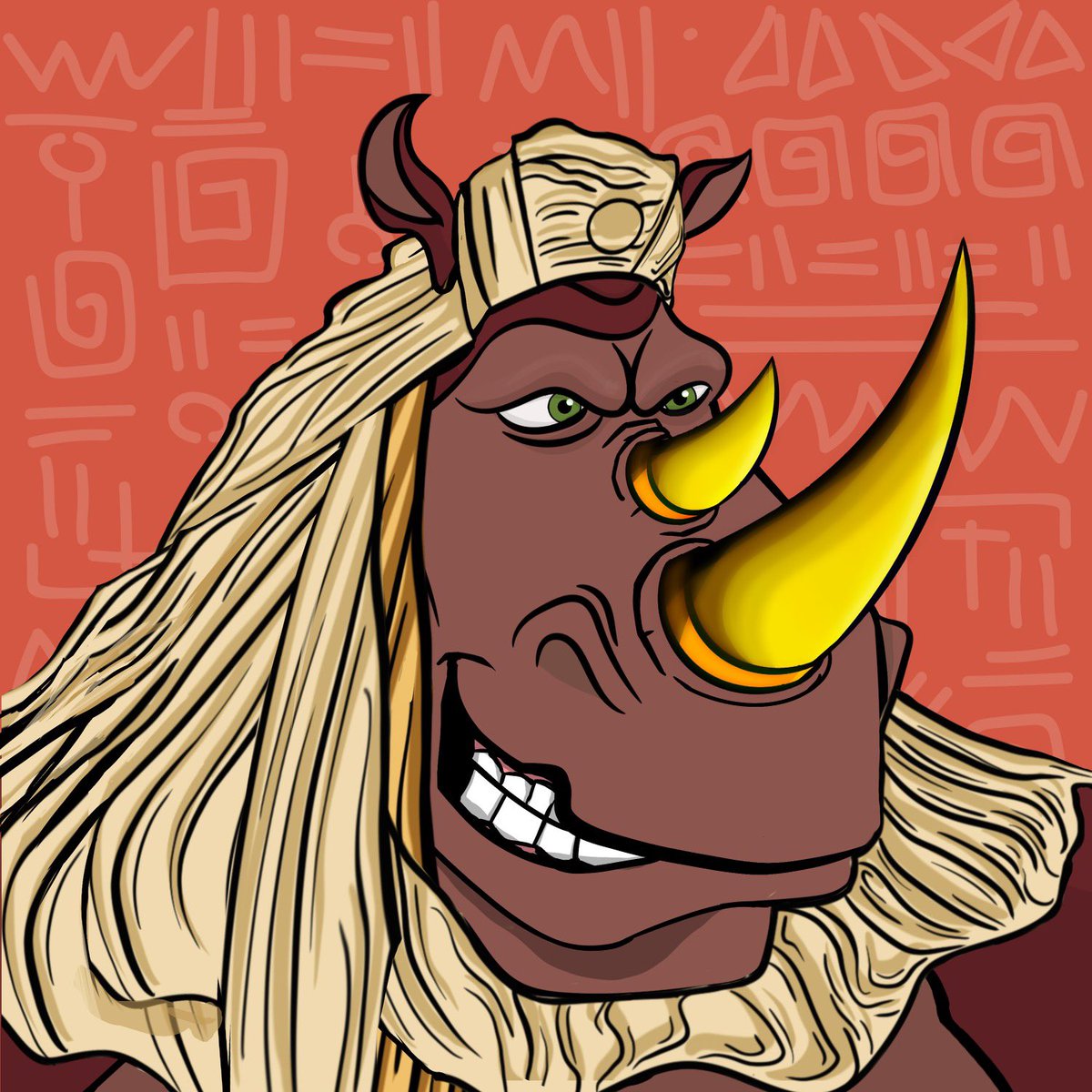 OkodeeNFT's tweet photo. Our hero ruled the Mali empire between 1312 and 1337 A.D. and was the richest man that ever lived. He undertook a pilgrimage to Mecca at the height of his power in order to demonstrate to the world how wealthy and powerful his empire was. https://t.co/x4xRcbuNpk