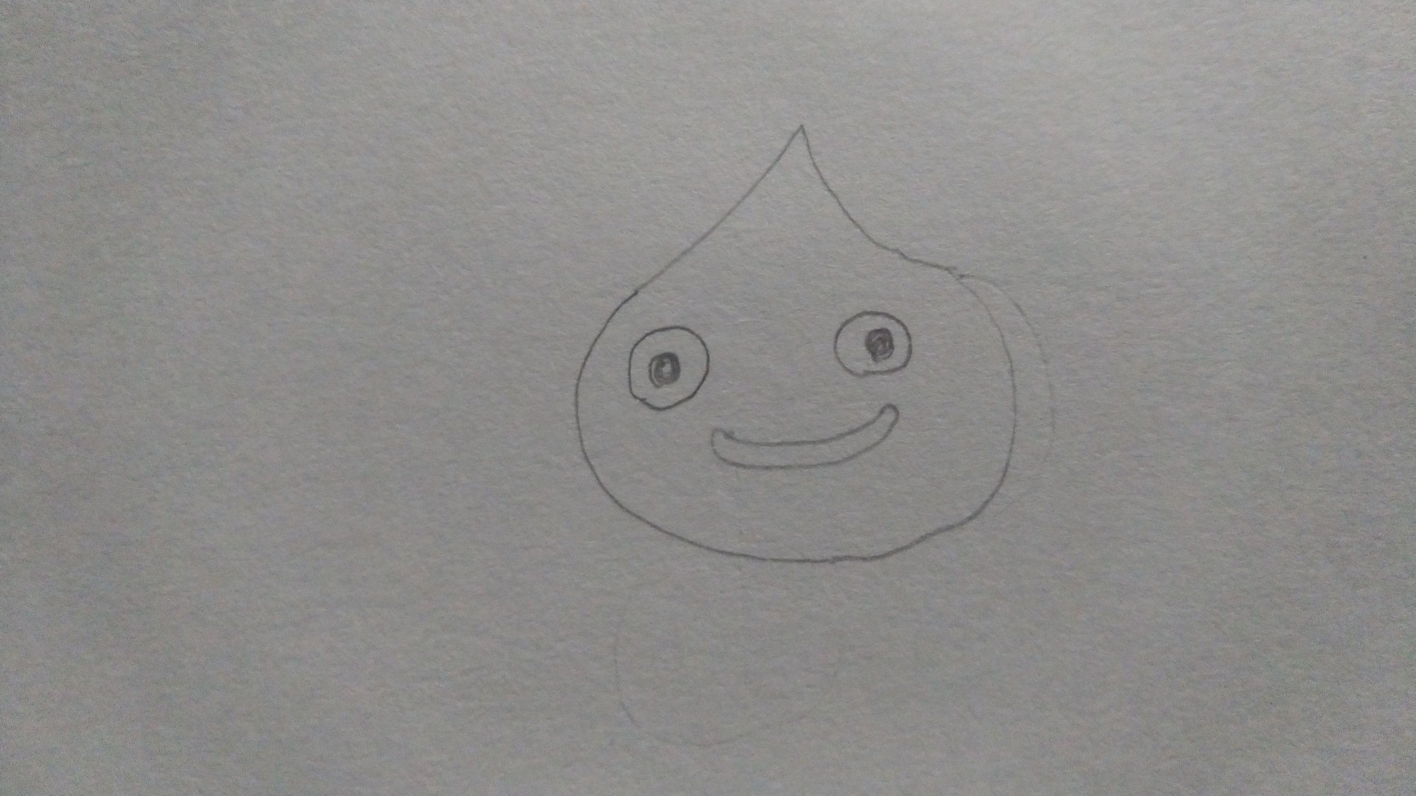 تويتر はっち على تويتر 何も見ずに描いてみたスライム ドラクエ スライムがあらわれた T Co G2edh9smzd