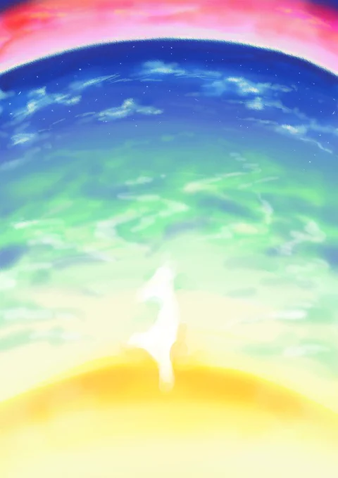 たまに出てくるこういう意味が分からんけどその時その時のどうしようもない感覚を吐き出したみたいな自分の落書きが結構好き 
