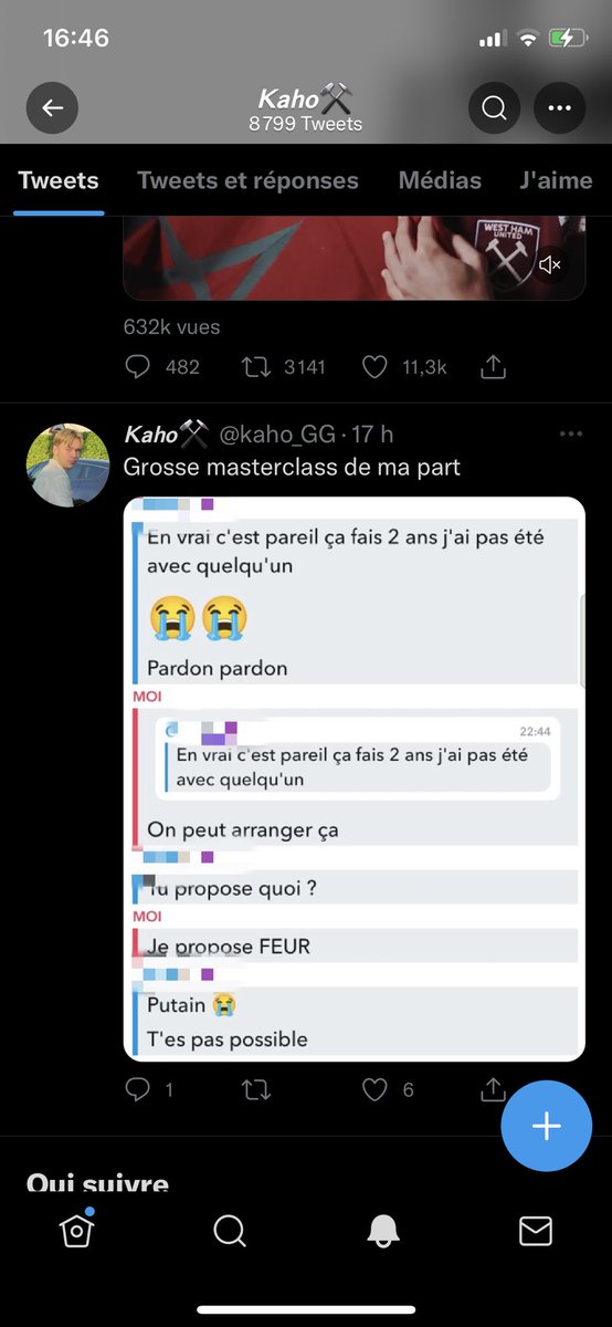 <a href="/kaho_GG/">KAHO✨</a> <a href="/Camille_Blb/">Camille Blb</a> <a href="/ICam_CR/">Camélia</a> <a href="/Lesliemrsl/">L£$L!£</a> <a href="/DorianCr4/">Dorian Cr</a> Pourquoi tu parles quand tu postes ça ?