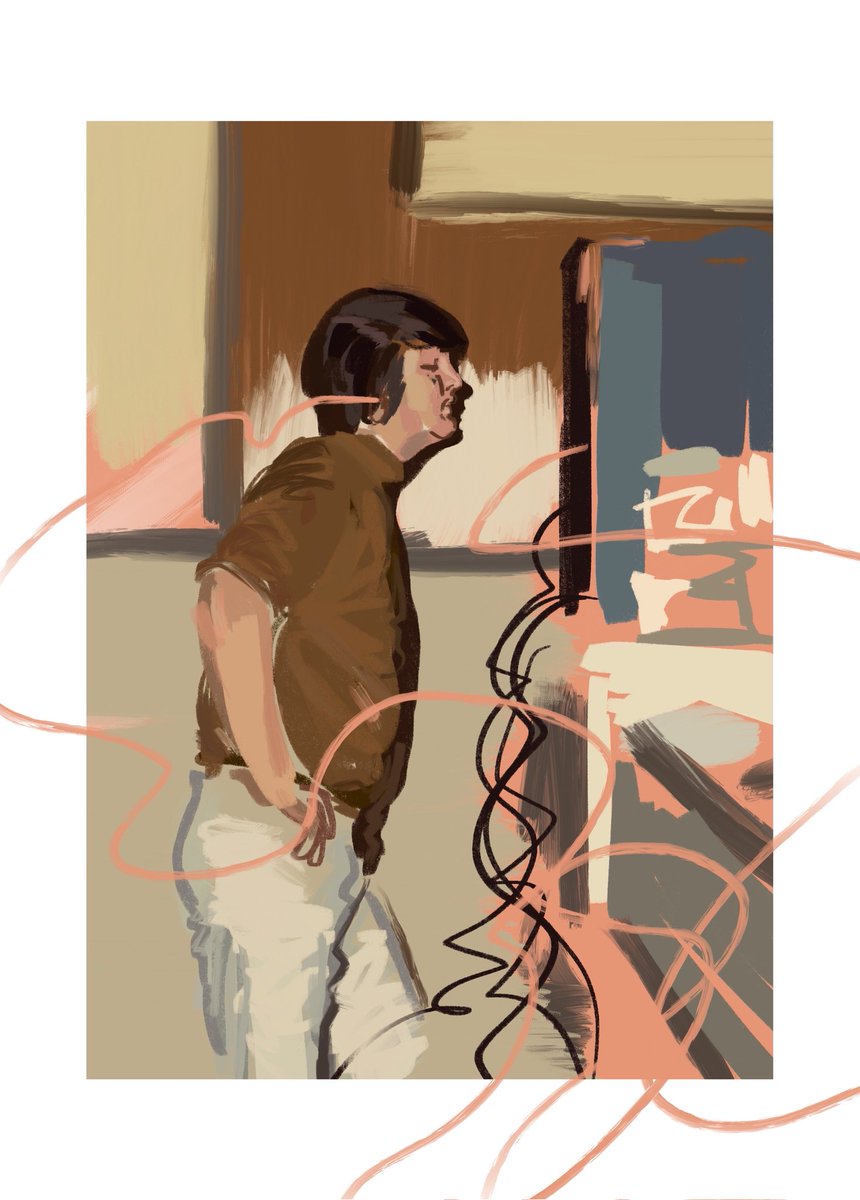 80 candles 1 genius 
🐐 <a href="/BrianWilsonLive/">Brian Wilson</a>
#brianwilson #birthday #60s #psychedelic #surf #california #portrait #illustration #recording #listening #genius #beachboys #mindfulness #chiarafazi #studio30verticale #artwork #design #illustrazione #illustrationart