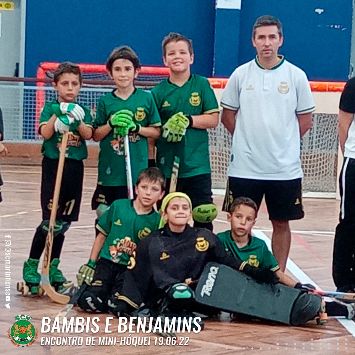 scmarinhense's tweet photo. Hóquei em Patins | Formação 21.22
Os Bambis e Benjamins estiveram todos reunidos em Alcobaça para mais um Encontro de Mini-Hóquei.

Sempre Juntos
Sempre Leões da Embra
#SCMarinhense #SCMHóqueiemPatins #SCMFormação https://t.co/zmSfwkRwoM