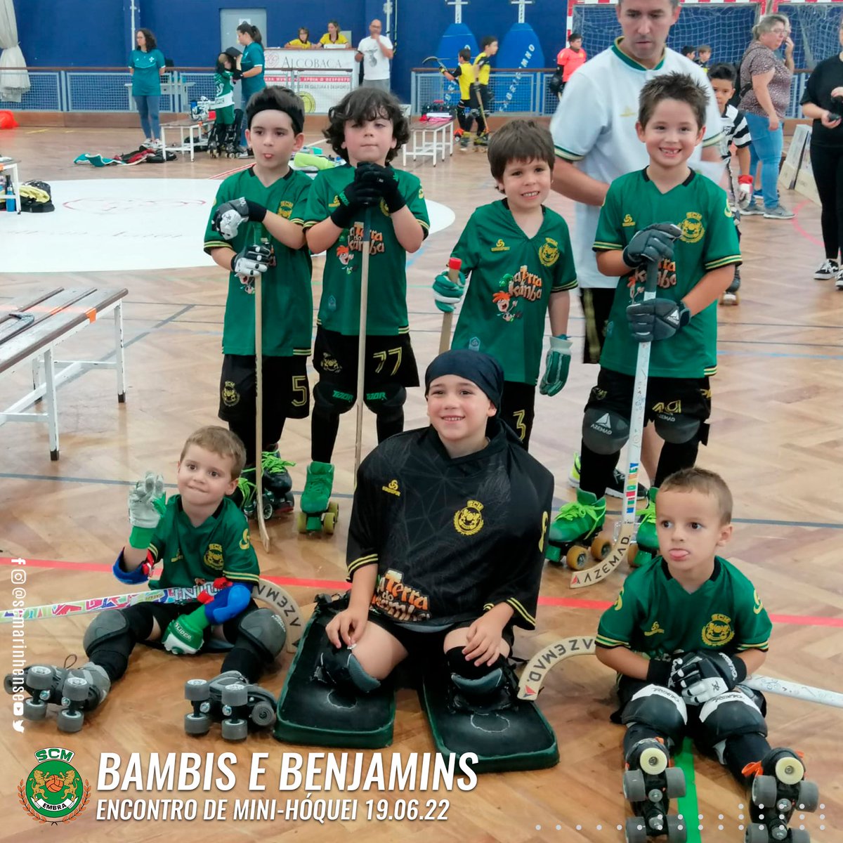 scmarinhense's tweet photo. Hóquei em Patins | Formação 21.22
Os Bambis e Benjamins estiveram todos reunidos em Alcobaça para mais um Encontro de Mini-Hóquei.

Sempre Juntos
Sempre Leões da Embra
#SCMarinhense #SCMHóqueiemPatins #SCMFormação https://t.co/zmSfwkRwoM