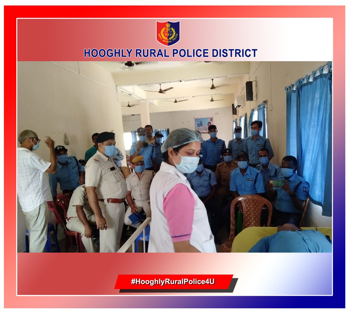 HglyRuralPolice's tweet photo. On behalf of Hooghly Rural PD,Pandua PS conducted a training program mainly on COVID Protocols & first aid related issues as part of SDSL program.
#SafeDriveSaveLife
#covid19protection
@WBPolice https://t.co/EI8GcXjyV1
