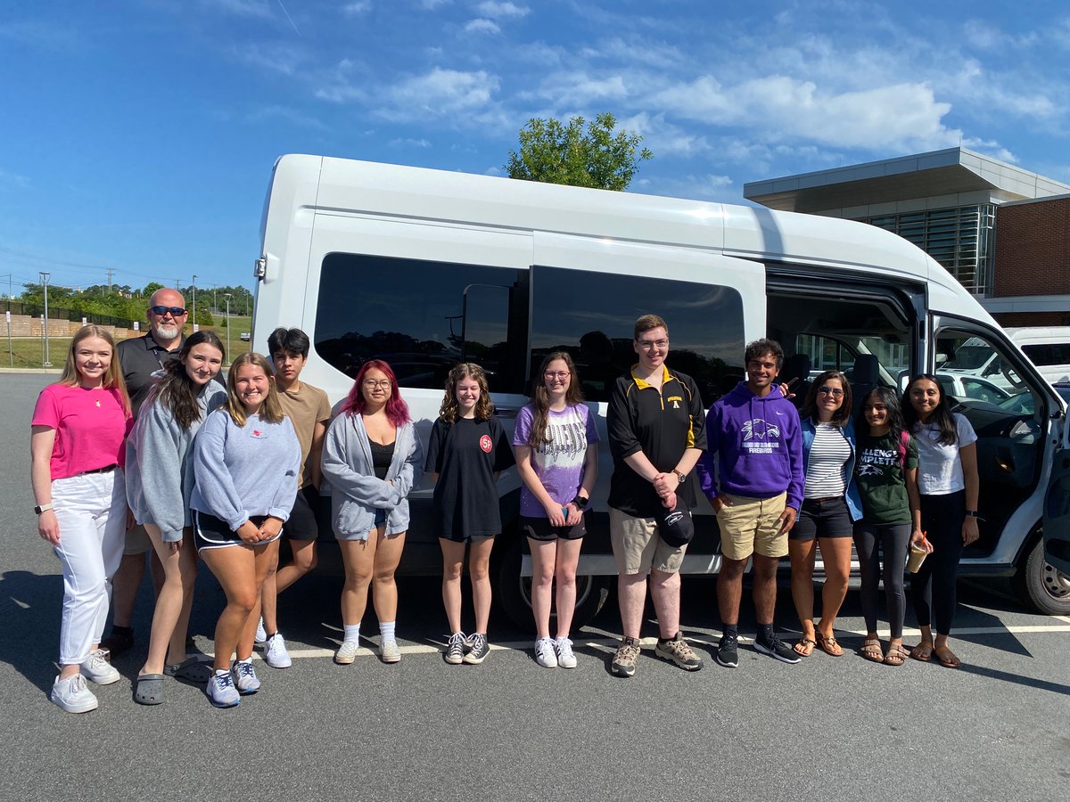 CatawbaValleyCC's tweet photo. And they're off! It was an exciting morning here at CVCC as 32 students, 8 advisors & 3 administrators left for the National @skillsusa competition in Atlanta. Join us in wishing them luck as they participate in 18 competitions throughout the week! #BeExtraordinary #BeCVCC https://t.co/3N33Aw3x2d