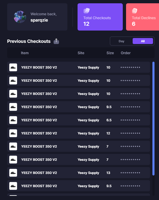 imup50's tweet photo. 46🖤

@ValorAIO @tricklebot @PrismAIO 

@_MoonPlus @mintproxy  
@SofloSupply  @FNFmoon https://t.co/GLhGopB1pc