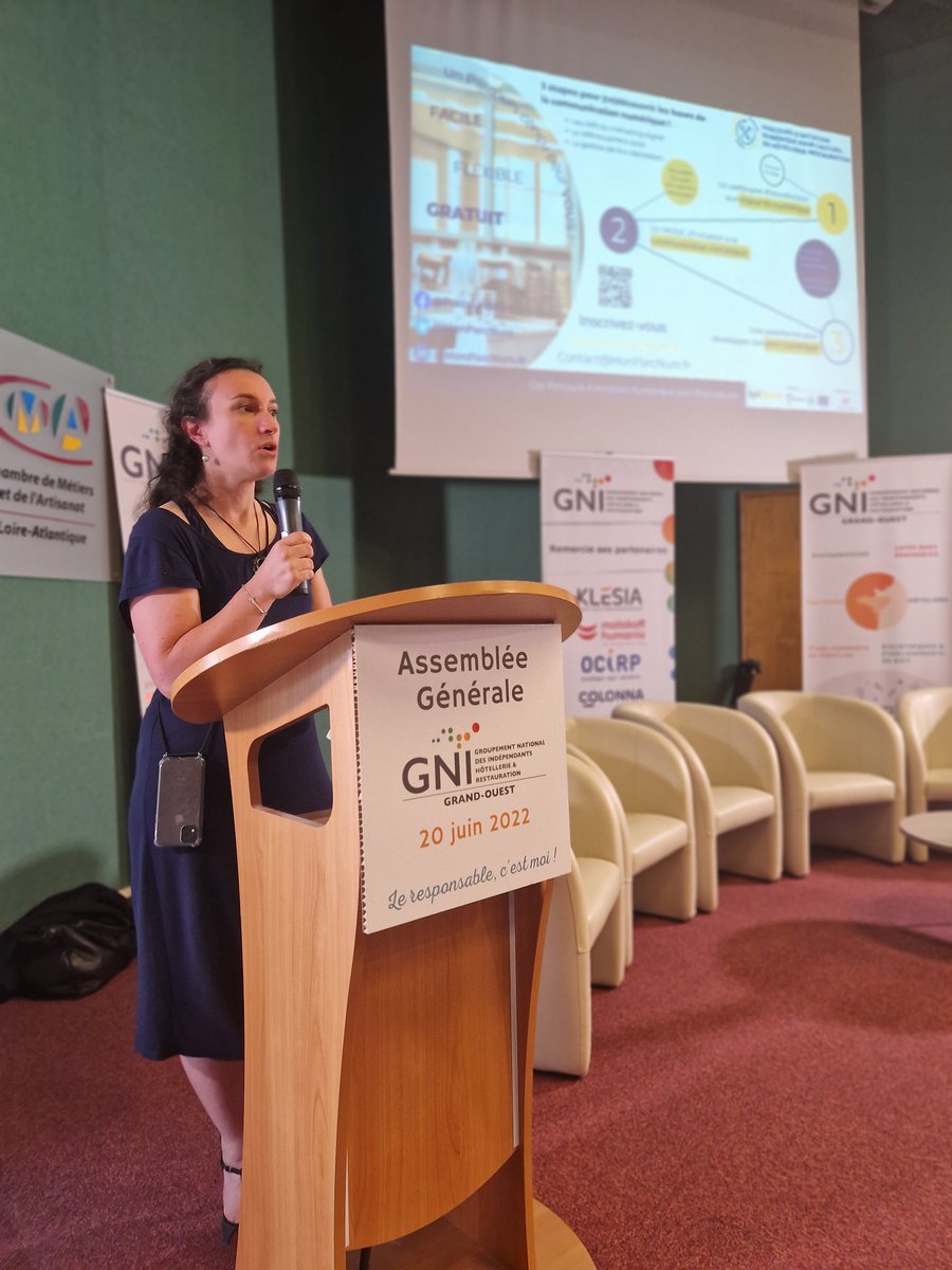 Présentation de <a href="/MonParcNum/">Parcours D'initiation Numérique</a> à l'AG du <a href="/GNI_Grand_Ouest/">GNI Grand-Ouest CHR</a> par <a href="/Vero_Martens/">Véronique MARTENS</a>, directrice du département Europe et Numérique au @GNI_CHR