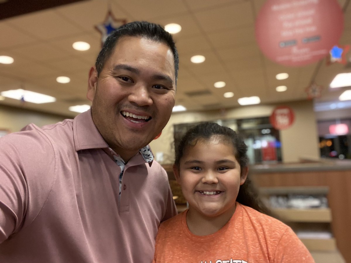 Our owner’s daughter helping a hand with store decor at #cfasouthroads