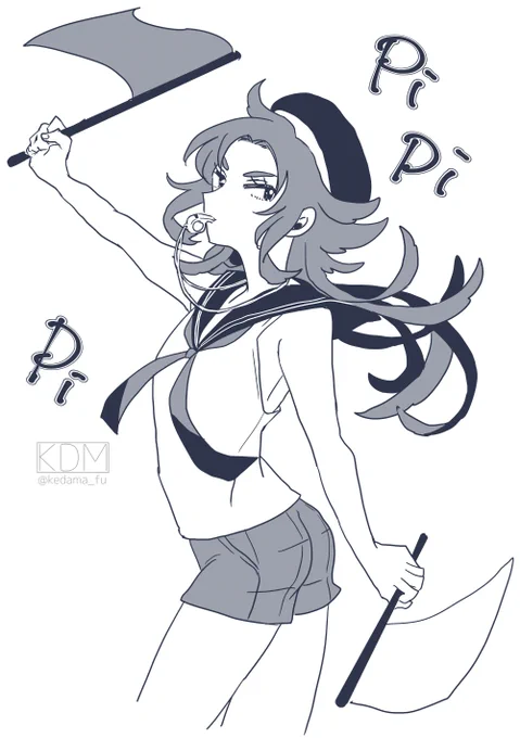 無性にセーラー服が描きたくなって・・・ 