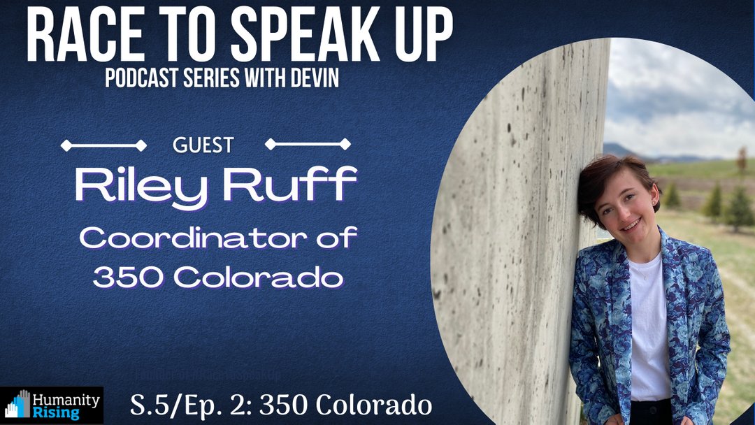 Riley Ruff is the coordinator for the Northern Colorado branch of 350 Colorado, a grassroots movement that empowers communities across Colorado to join together to fight for environmental justice. Listen now!
youtube.com/channel/UCMs7b…