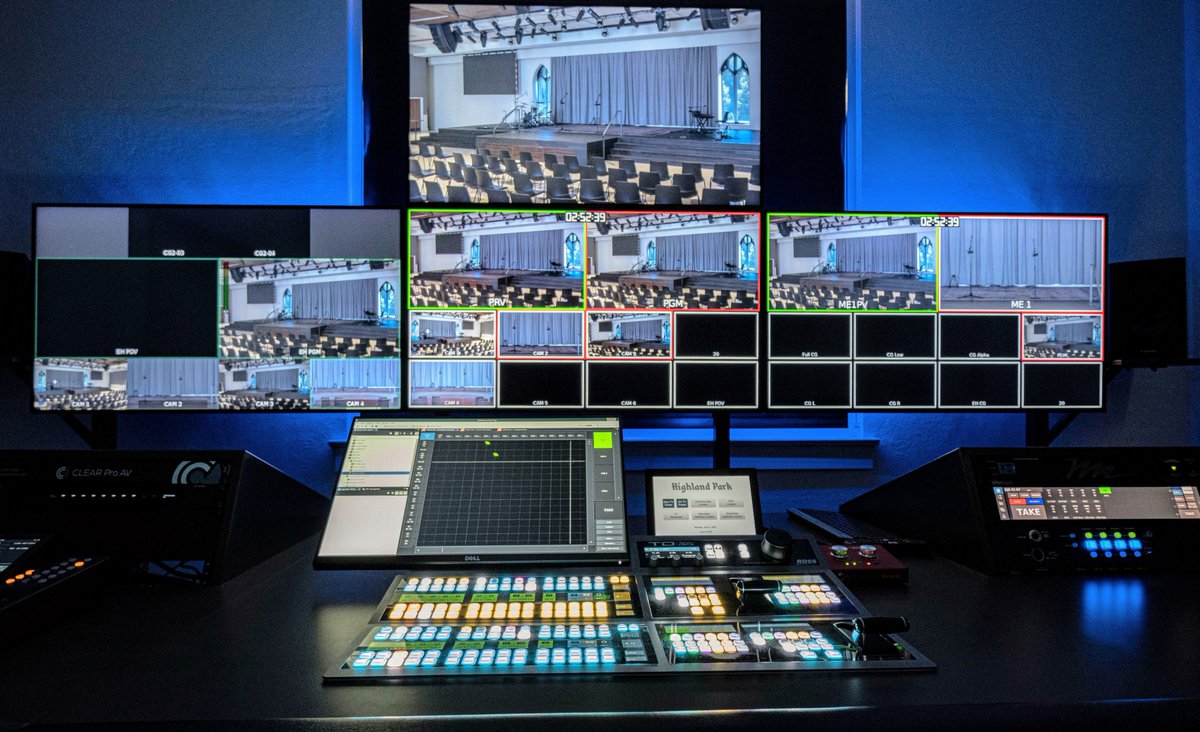 ClearProAV's tweet photo. The combination of the @panasonicproav VariCam and the @rossvideo Ultrix switcher makes a great team for the crew at @hppres. This was a dream install for us.
#churchtech #avl #rossvideo #extron #controlsystem #ultrix #broadcast #proav #broadcastvideo https://t.co/WUHWBoPUAi