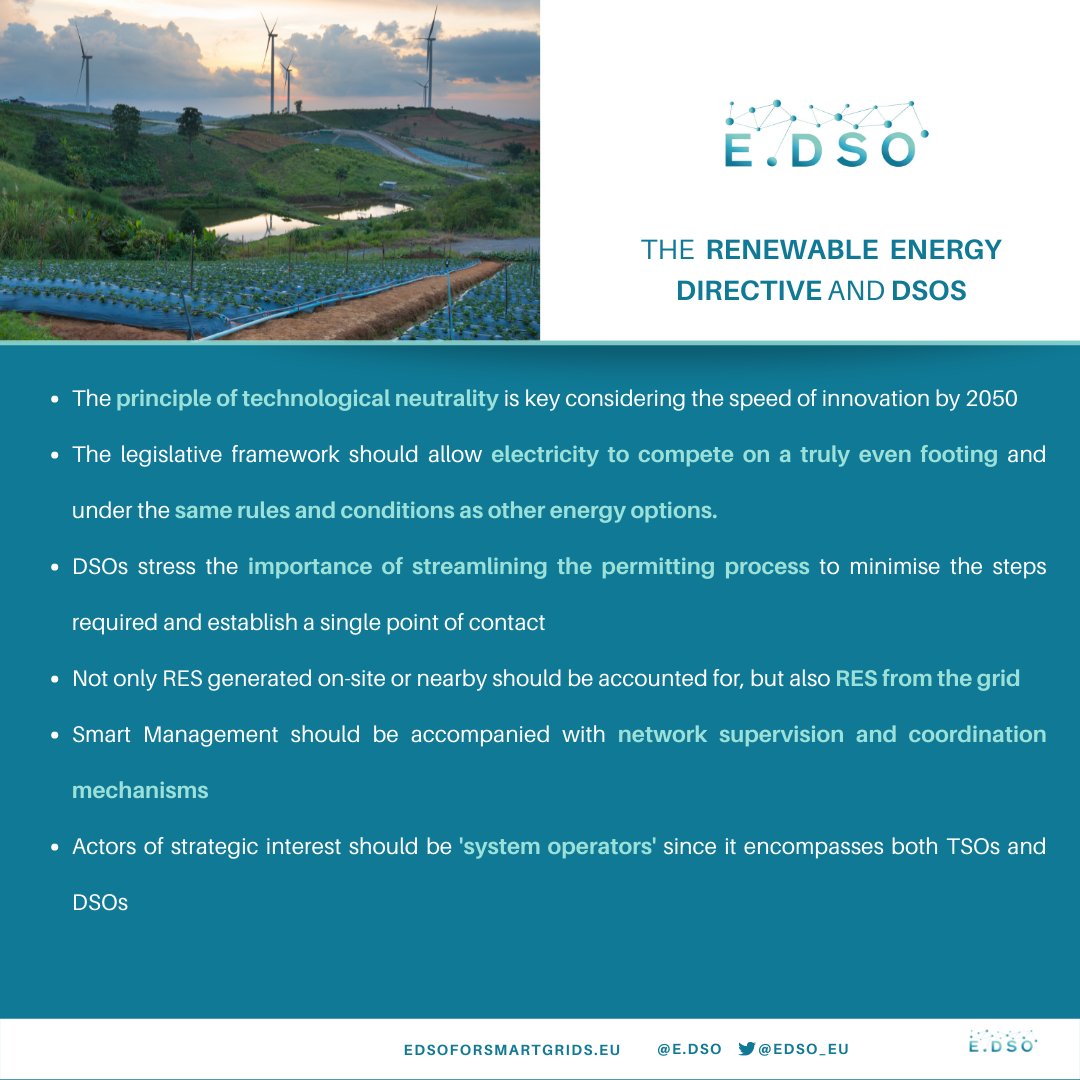 EDSO_eu's tweet photo. The #RenewableEnergy Directive recast is a unique opportunity to accelerate and to modernise the current legislative framework in the European energy system. 

➡️Have a look at @EDSO_eu full statement  https://t.co/QG5LB7sQ5J

#FF55 #EnergyTransition https://t.co/t3PDspVHyN