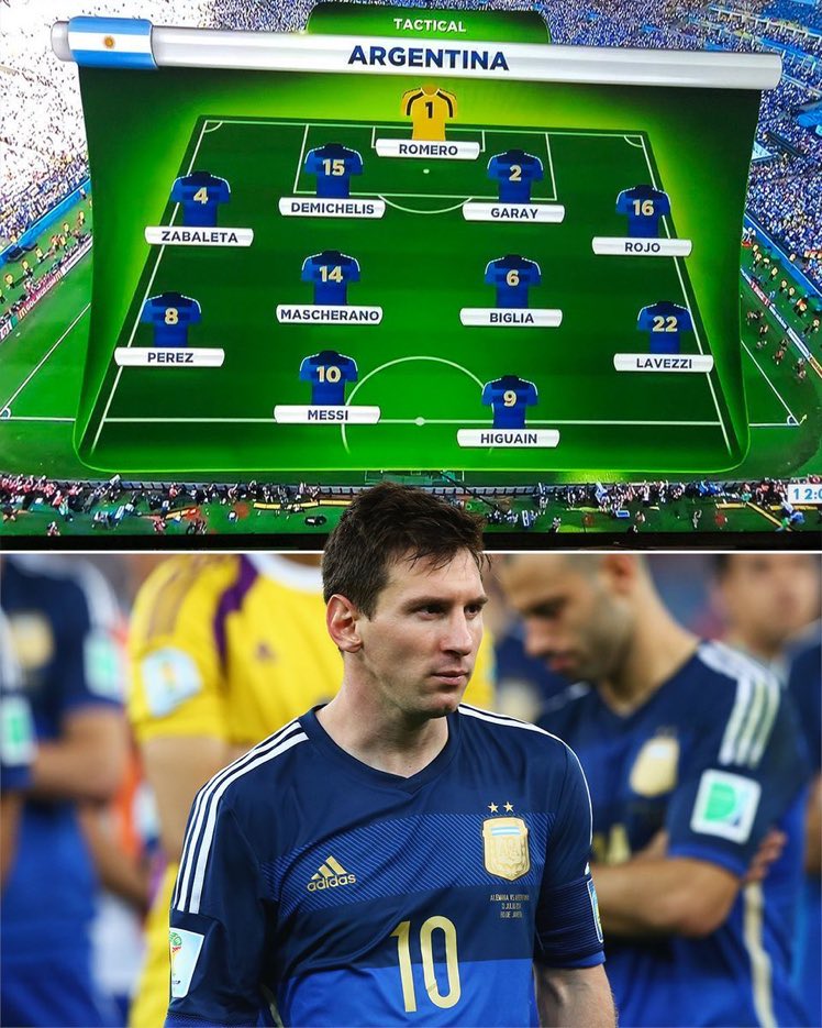 Messilizer0's tweet image. Messi took them to a World Cup final..