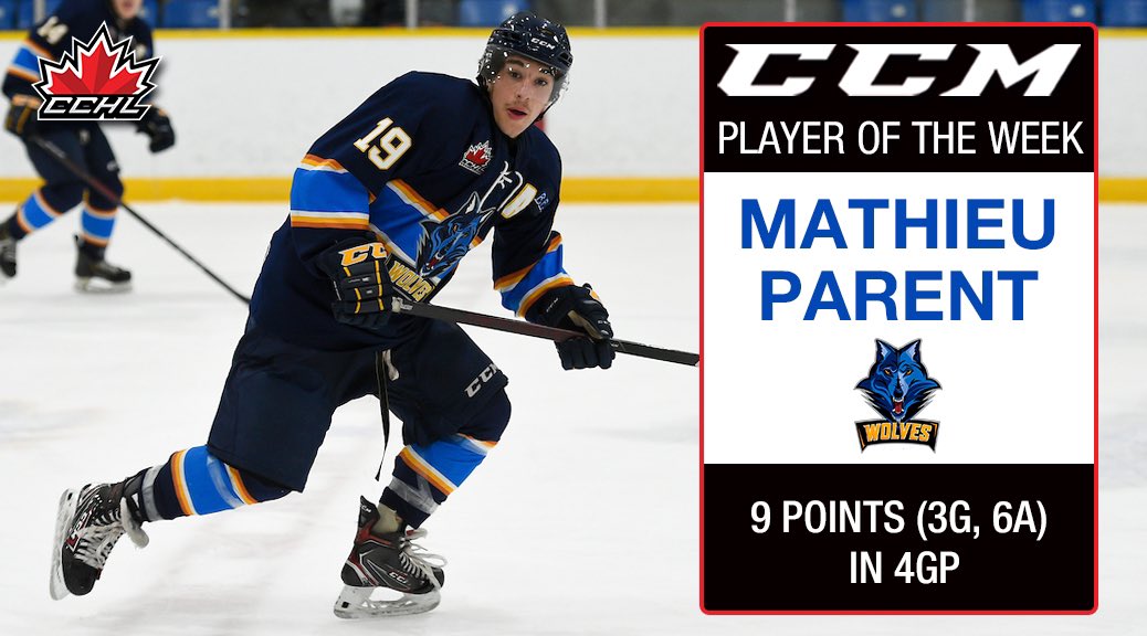 The Coaches award goes to the player that demonstrates team work, hard work and community work. Also able to work in a team environment and puts his team first. This years award goes to #19 Mathieu Parent