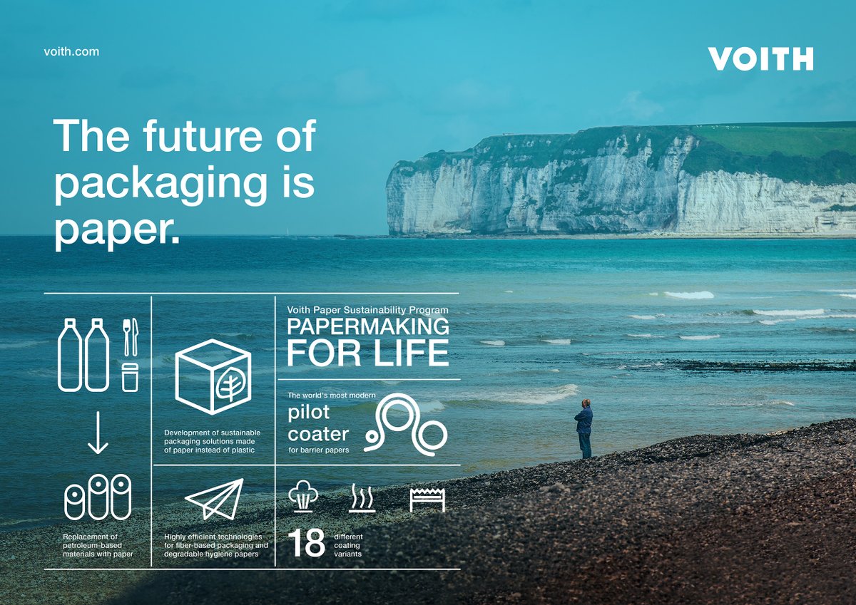news_packaging's tweet photo. Year one of @voithgroup Paper’s pilot coater: very high demand for trials for sustainable packaging papers
https://t.co/E7sejsErBh
#sustainability #packaging #paper #recyclability #ecofriendly #circulareconomy #resourceefficiency #packagingpapers https://t.co/gsV5Ir4FTL