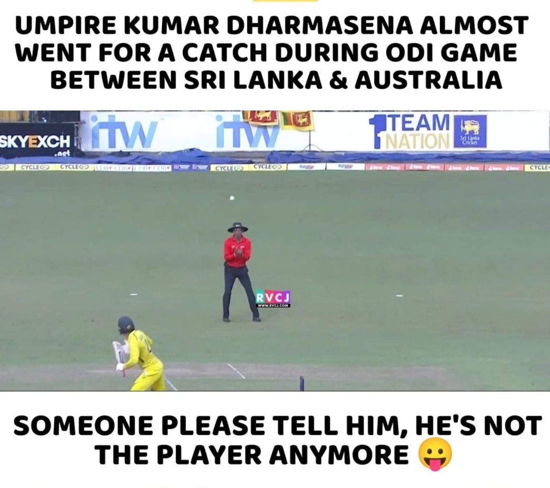 guptashish003's tweet image. Guy always surprised me from his decisions onfield (especially against Indian team) ... No more surprised after this funny one 😂😂😂😂 #umpire #goofup