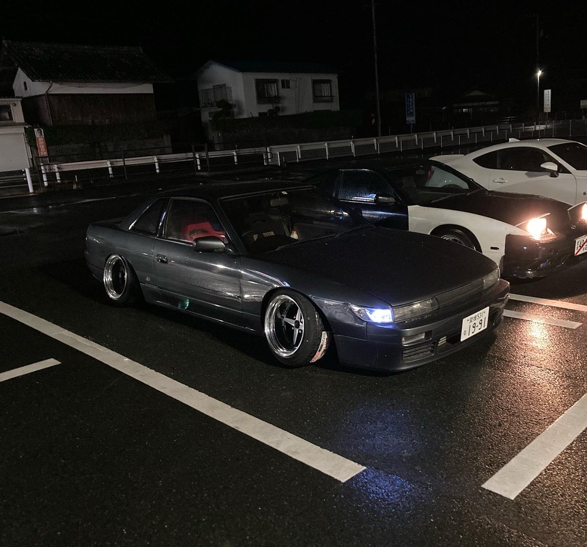 eme_des_12's tweet photo. シルビアちゃんと対策してこん時の車高に戻して〜 https://t.co/KY8VxOWePE