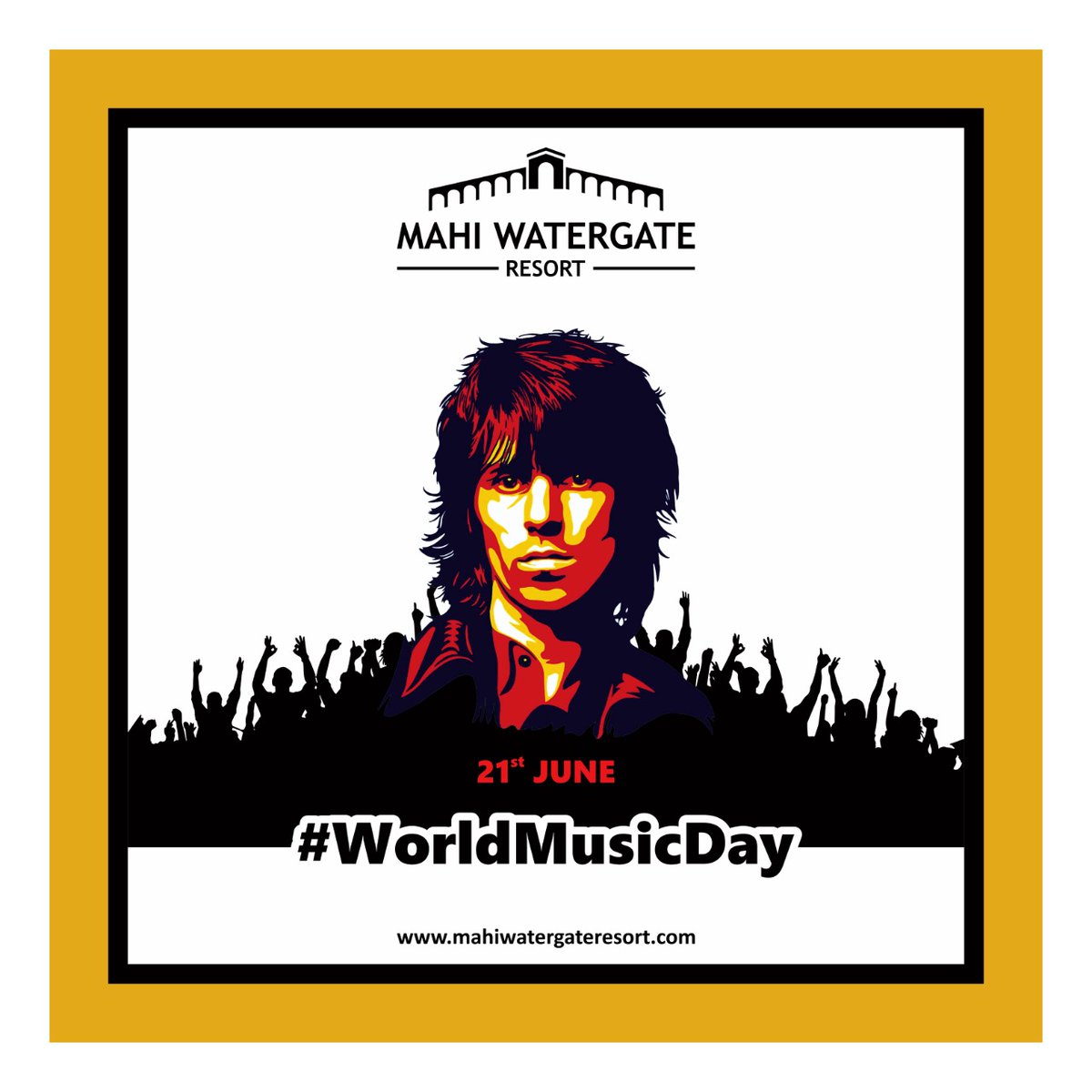 Mahiwatergate's tweet photo. Life is much more interesting when you have music treating your ears.#WorldMusicDay #MusicDay2022 #MahiWategateResort https://t.co/nDWFfWXoDi
