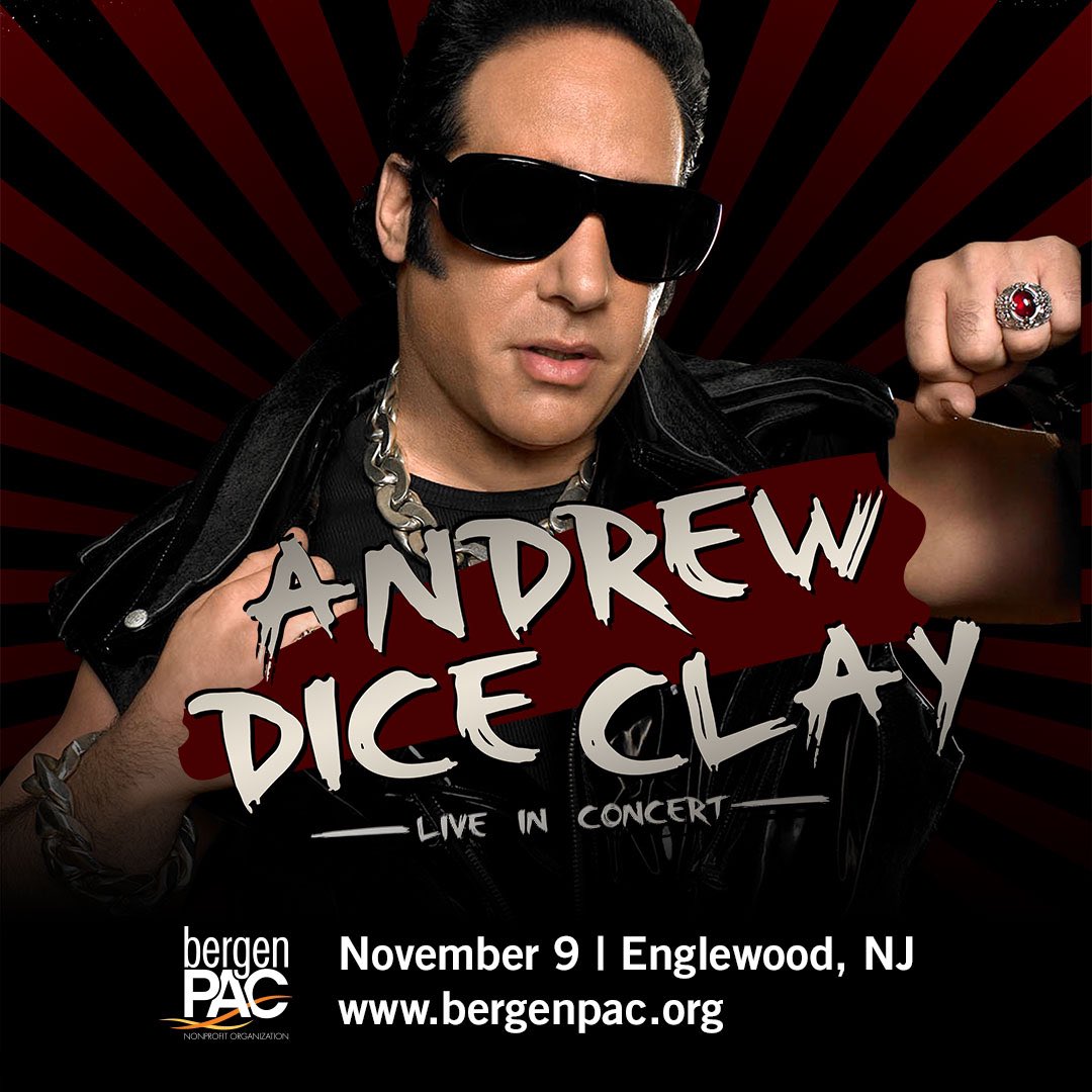 BergenPAC's tweet photo. JUST ANNOUNCED! 2️⃣ new shows at bergenPAC!

Tickets to comedy legend @TheRealDiceClay on November 9 and Haunted Illusions starring @davidcaserta on October 30 go on sale this Friday at 11AM!

🎟: https://t.co/tsQzqr53jY https://t.co/NnHRIRVZPJ