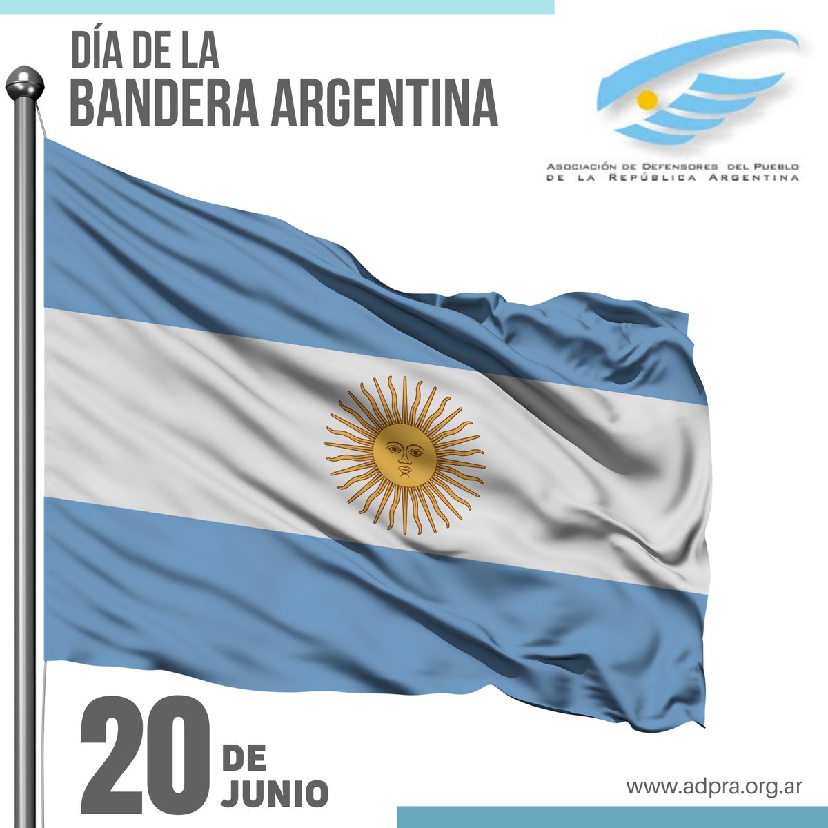 <a href="/ContactoAdpra/">ADPRA</a> 20 de junio🇦🇷
“No busco glorias sino la unión de los americanos y la prosperidad de la Patria.” 
Manuel Belgrano.