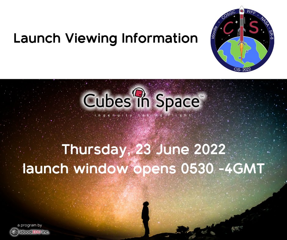 Cubes In Space tweet media