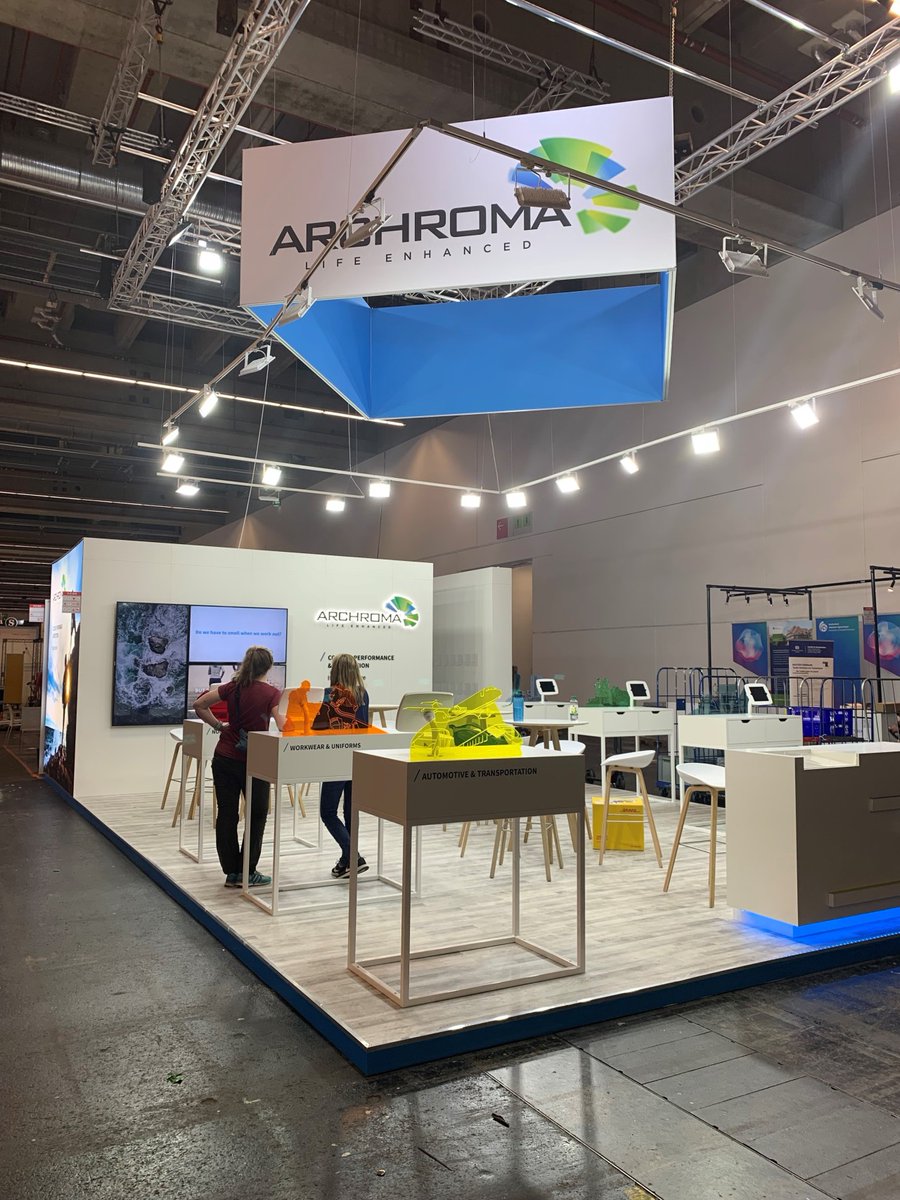 archromagroup's tweet image. We&apos;re all set for tomorrow ✨🤗
Come meet our experts at #techtextil at booth H11.0 B10 👋
#ArchromaTechtextil2022 #sustainabletextile #textilefinishing #thearchomaway #itsournature
